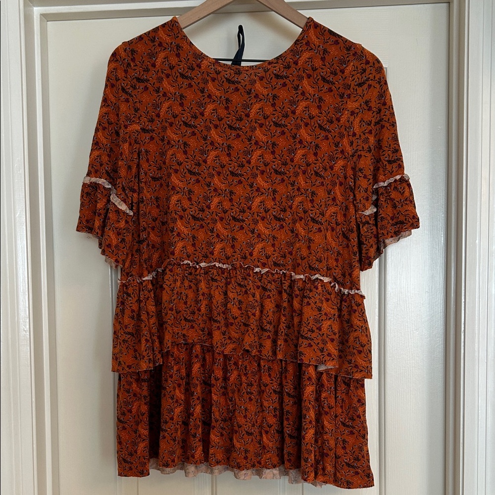 EUC Matilda Jane layered top